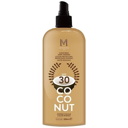 Coconut Sunscreen Dark Tanning Spf30 200Ml
