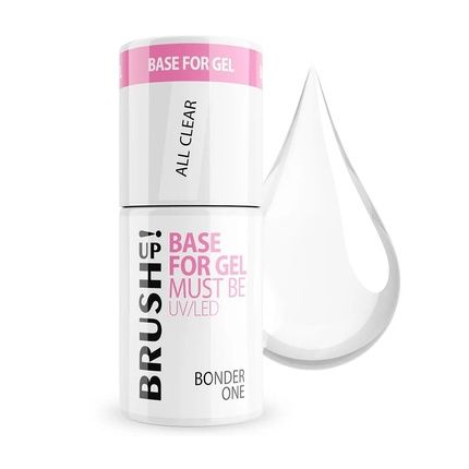 Brushup Base For Gel Must Be Uvled Hybrid Base For Nails Under Gel Bonder One 5G