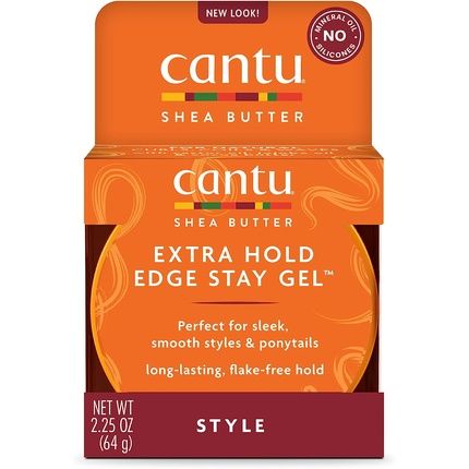Cantu Extra Hold Edge Stay Gel Moroccan Scent 64G