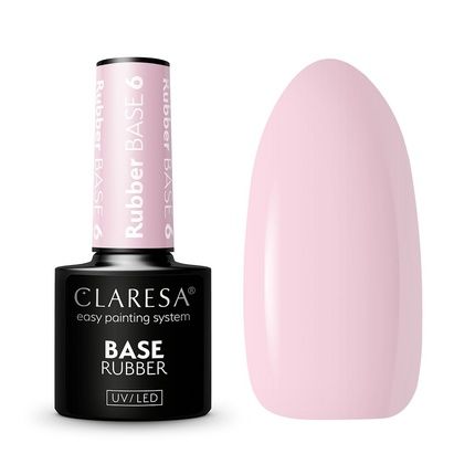 Claresa Rubber Base For Hybrid Nail Polish 6 5G