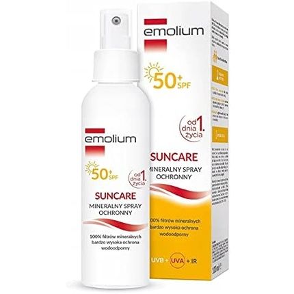 Emolium Suncare Mineral Protective Spray Spf50+ 100Ml For Children And Adults