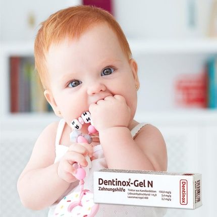 Dentinox Gel N Teething Aid With Anti-Inflammatory Chamomile Tincture 10G - Image 3