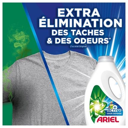 Ariel Liquid Laundry Detergent 31 Washes Active Odor Defense With Febreze - Image 3