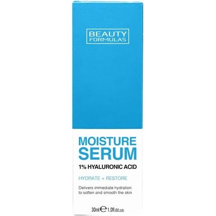 Beauty Formulas Moisture Hyaluronic Acid Serum 30Ml - Image 3
