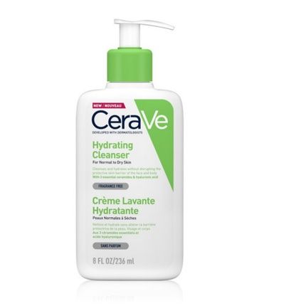 Cerave Hydrating Cleanser 236Ml Hydrating Facial Cleanser - Image 3