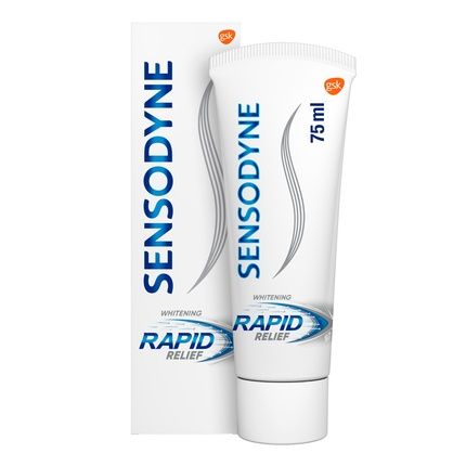 Sensodyne Toothpaste Rapid Relief Whitening