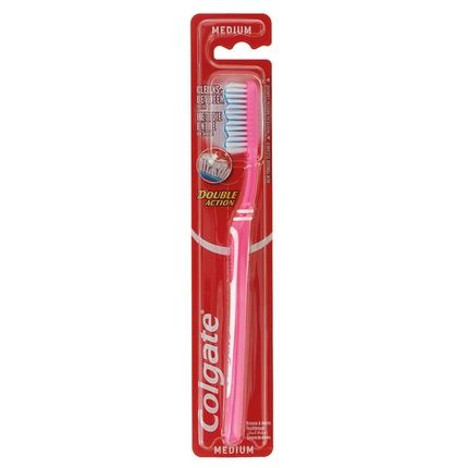 Colgate Double Action Toothbrush Medium 18Cm