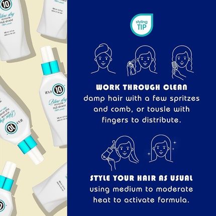 It'S A 10 Haircare Miracle Blow Dry H2O Shield Humidity Control De-Frizz 180Ml