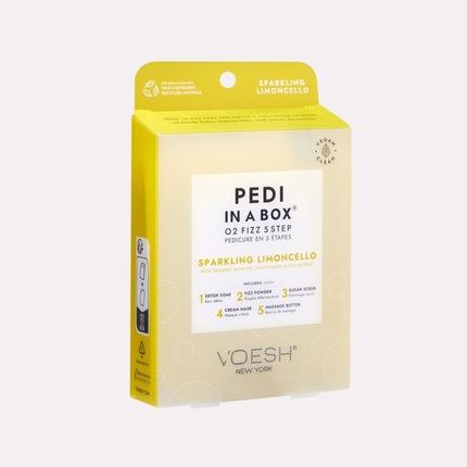 Voesh Pedi In A Box 5 Step O2 Fizz Sparkling Limoncello