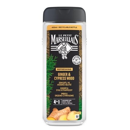 Le Petit Marseillais 3-In-1 Shower Gel Ginger & Cypress 400Ml