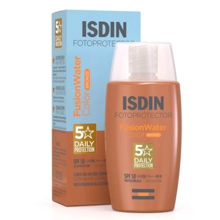 Isdin Fusion Water Spf 50 Sunscreen Bronze Oil-Free 50Ml