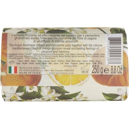 Nesti Dante Dolce Vivere Venezia Soap 250G Orange Blossom Frosted Mandarin And Basil