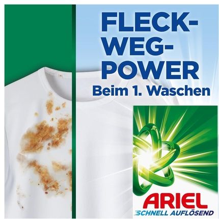 Ariel Quick Dissolving Powder Detergent Universal 6Kg
