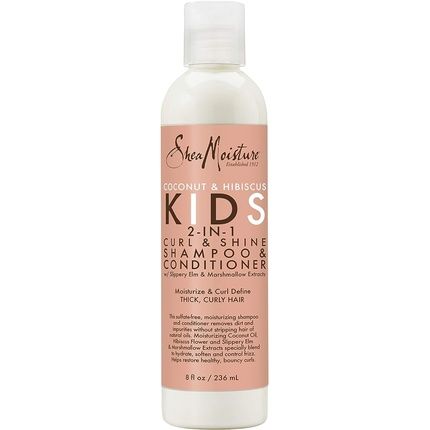 Shea Moisture Kids Curl & Shine 2-In-1 Shampoo & Conditioner 237Ml