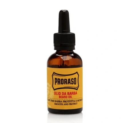 Proraso Beard Oil Smooth And Protect 30Ml Wood And Spice Scent