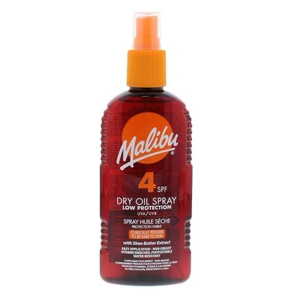 Malibu Dry Oil Spray Spf 4 200Ml