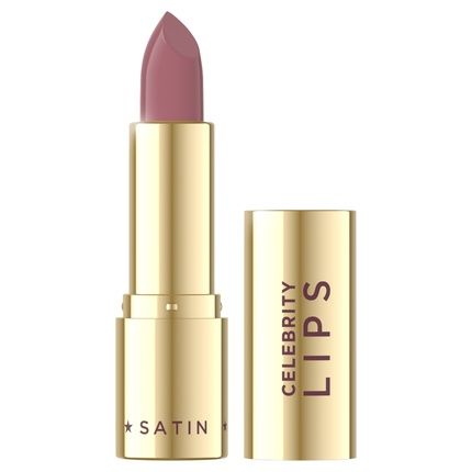 Eveline Cosmetics Celebrity Lips Satin Lipstick 600 A Luxurious Satin Finish Lipstick