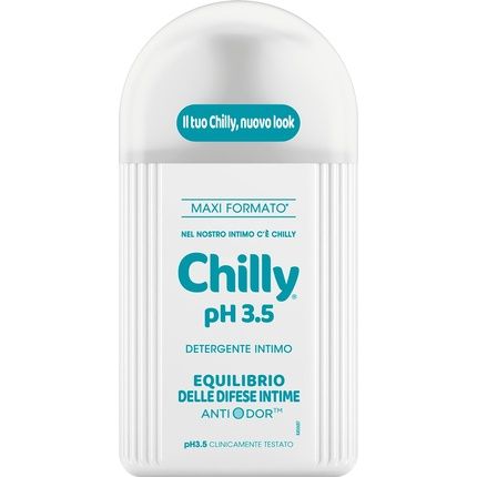 Chilly Intimate Cleanser Ph 3.5 Hygiene Defense And Protection Clinically Tested 300Ml