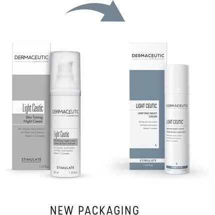 Dermaceutic Light Ceutic Skin Toning Night Cream Brightening Face Cream