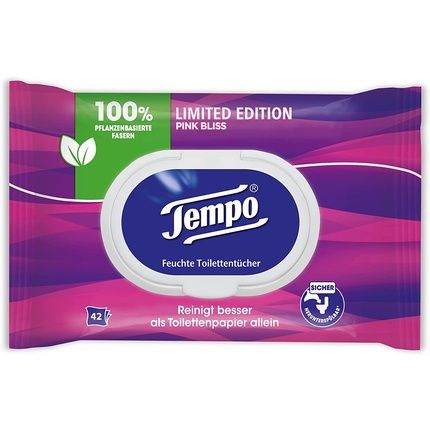 Tempo Moist Toilet Wipes Blutenzauber 42 Pieces