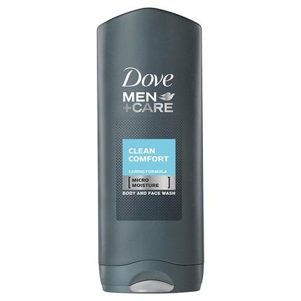 Men + Care Clean Comfort Body & Face Wash Micro Moisture 250Ml