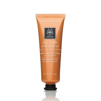Apivita Face Scrub With Apricot Gentle Exfoliating 50Ml Women'S Skin Care