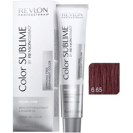 Revlon Sublime Hair Color & Care 6.65 75Ml