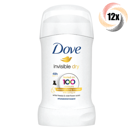 Tauben Invisible Dry Moisturizing Cream & Care Oil Deodorant Sticks 1.4Oz - Image 4