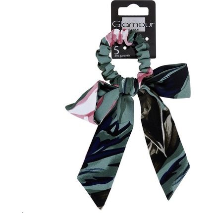 Green Collection Hair Bow With Flower Bow