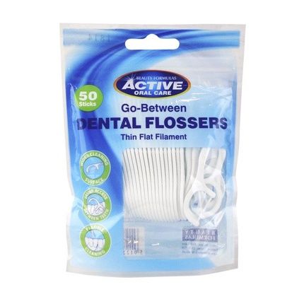 Active Oral Care Dental Flossers - 50 Pieces