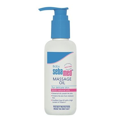 Sebamed Baby Massage Oil 150Ml Gentle Care And Protection For Baby Sensitive Skin