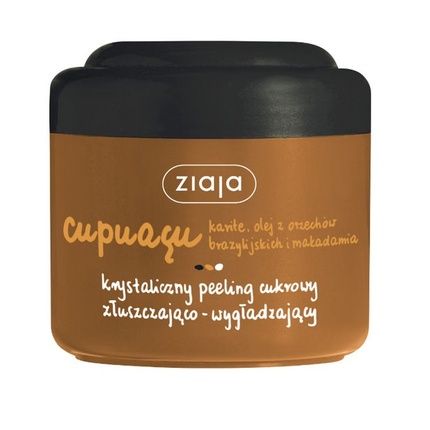 Ziaja Cupuacu Crystal Sugar Peeling Exfoliating For All Skin Types 200Ml