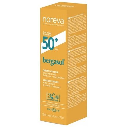 Noreva Bergasol Expert Cream Invisible Finish Spf 50+ 50Ml