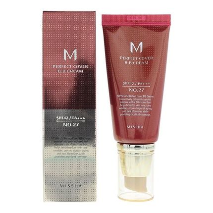 Missha Perfect Cover No27 Honey Beige Bb Cream Spf42 50Ml