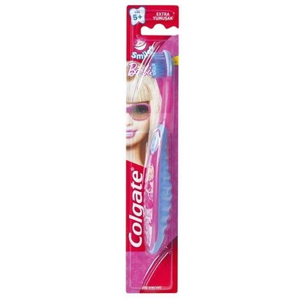 Colgate Barbie Kids Extra Soft Toothbrushes For Children 6+ Years