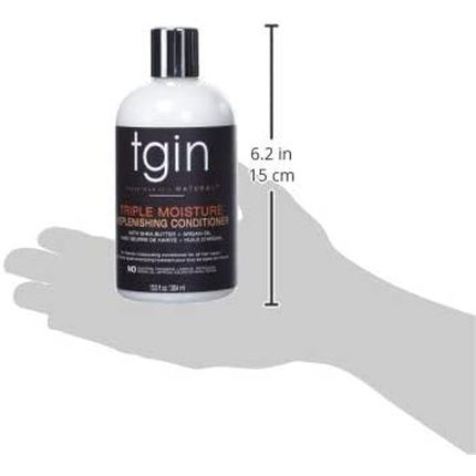 Tgin Thank God It'S Natural Triple Moisture Replenishing Conditioner With Shea Butter And Argan Oil 13 Fl Oz - Image 3