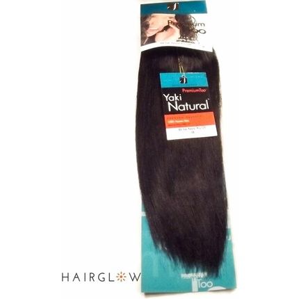 Sensationnel Premium Too 100% Human Hair Yaki Natural Weave 8 Inches Color 1B Off - Image 3