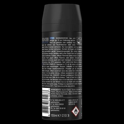 Axe Anarchy Deodorant Spray For Men Without Aluminum Salts 150Ml