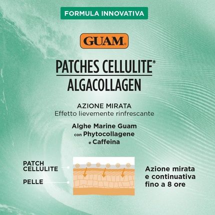 Guam Patches Cellulite Algacollagen Bag