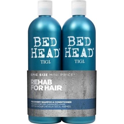Bed Head By Tigi Recovery Shampoo And Conditioner Set Professional Moisturizing Hair Repair Treatment 2X750Ml