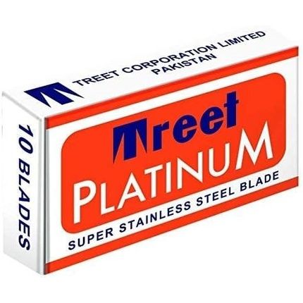 Treet Platinum Super Stainless Blades 100 Pieces