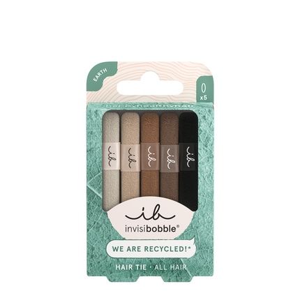 Invisibobble Hair Tie Mocha 5 Pieces