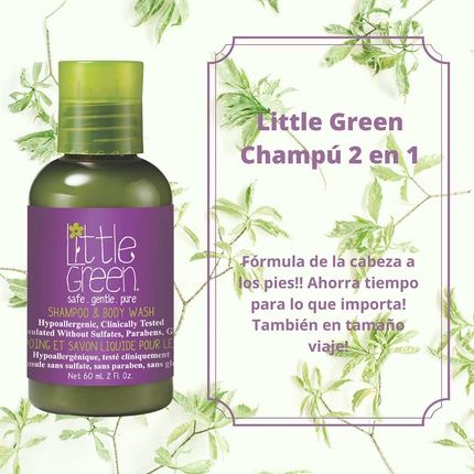 Littlegreen Champu Y Jabon Liquido Corporal 60Mlninos - Image 3