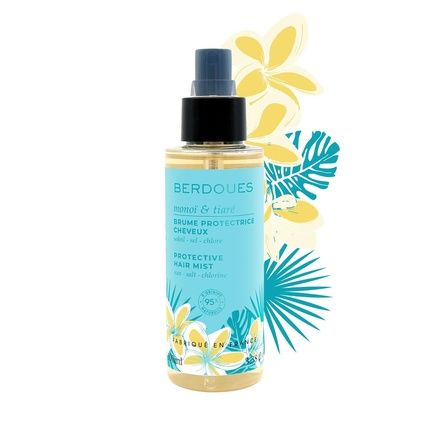 Berdoues Protective Hair Spray With Monoi And Tiare Fragrance Coconut And Monoi Oil