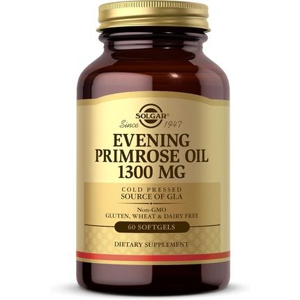 Solgar Evening Primrose Oil 1300Mg 60 Softgels - Promotes Healthy Skin