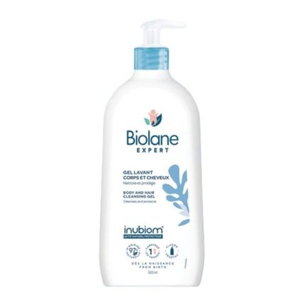 Biolane Expert Cleansing Gel For Body And Hair 500Ml