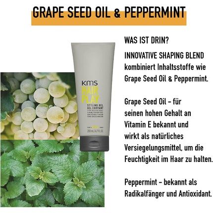 Kms Hairplay Styling Gel 200Ml - Image 3