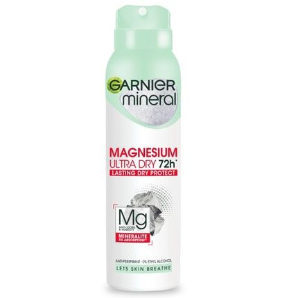 Garnier Ultra Dry 72H Magnesium Women Deodorant Spray 150Ml