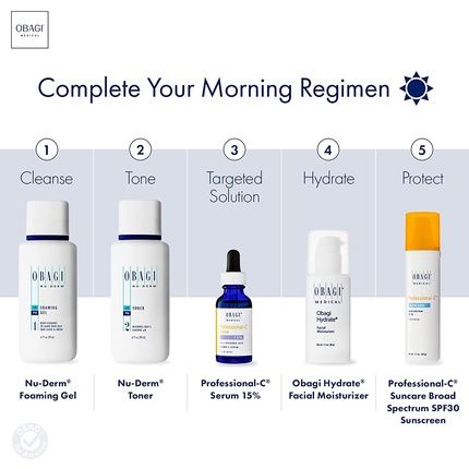 Obagi Professional C Serum 15% Vitamin C Facial Serum For Normal To Oily Skin 1.0 Fl Oz - Image 3