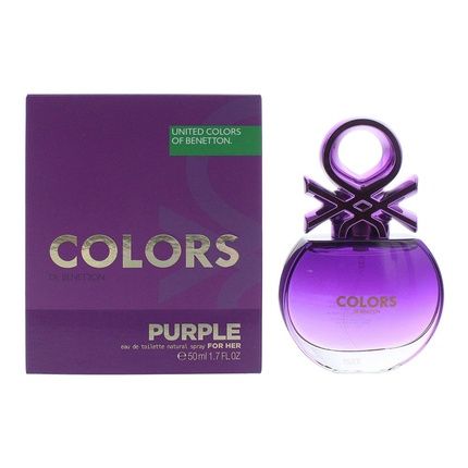 Benetton Colors Purple Eau De Toilette 50Ml Women Spray